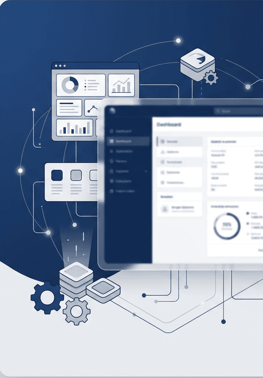 Painel administrativo da Borges Solutions